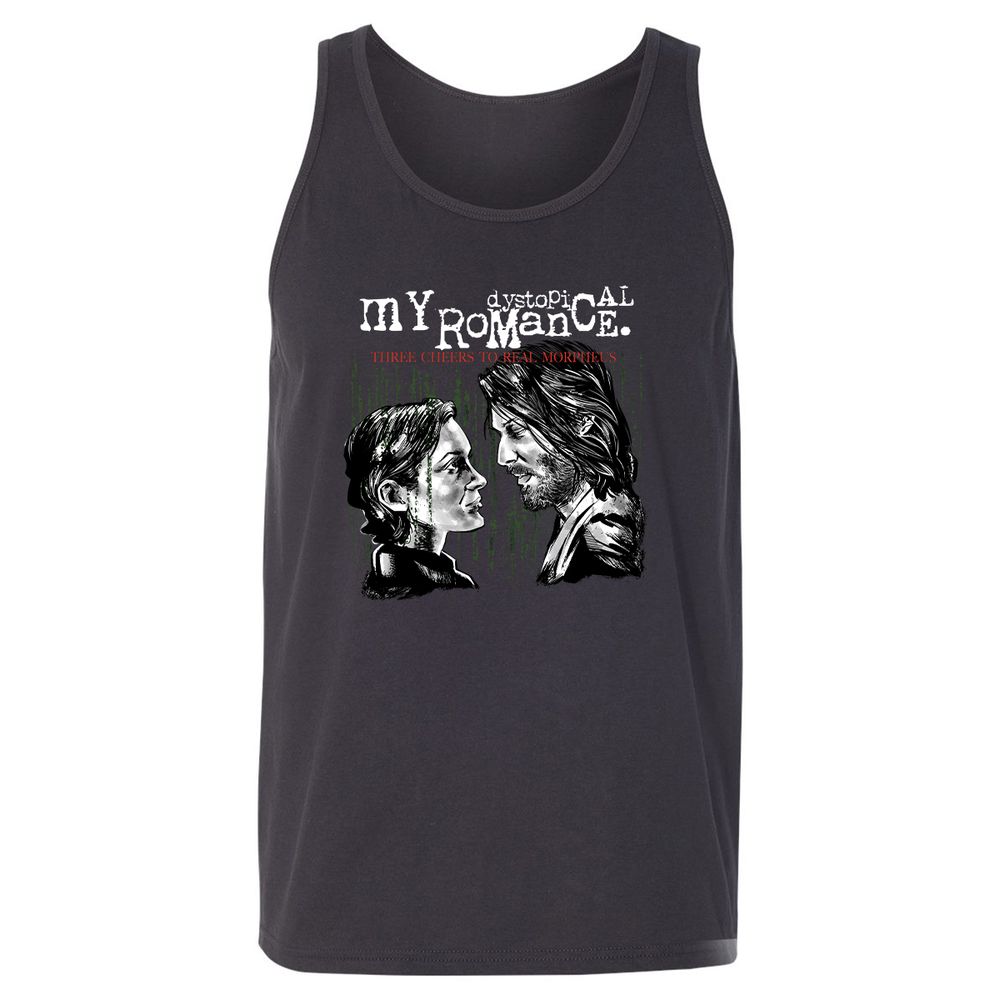 Unisex Jersey Tank - 1RMH3RPH - Dark Grey - 7