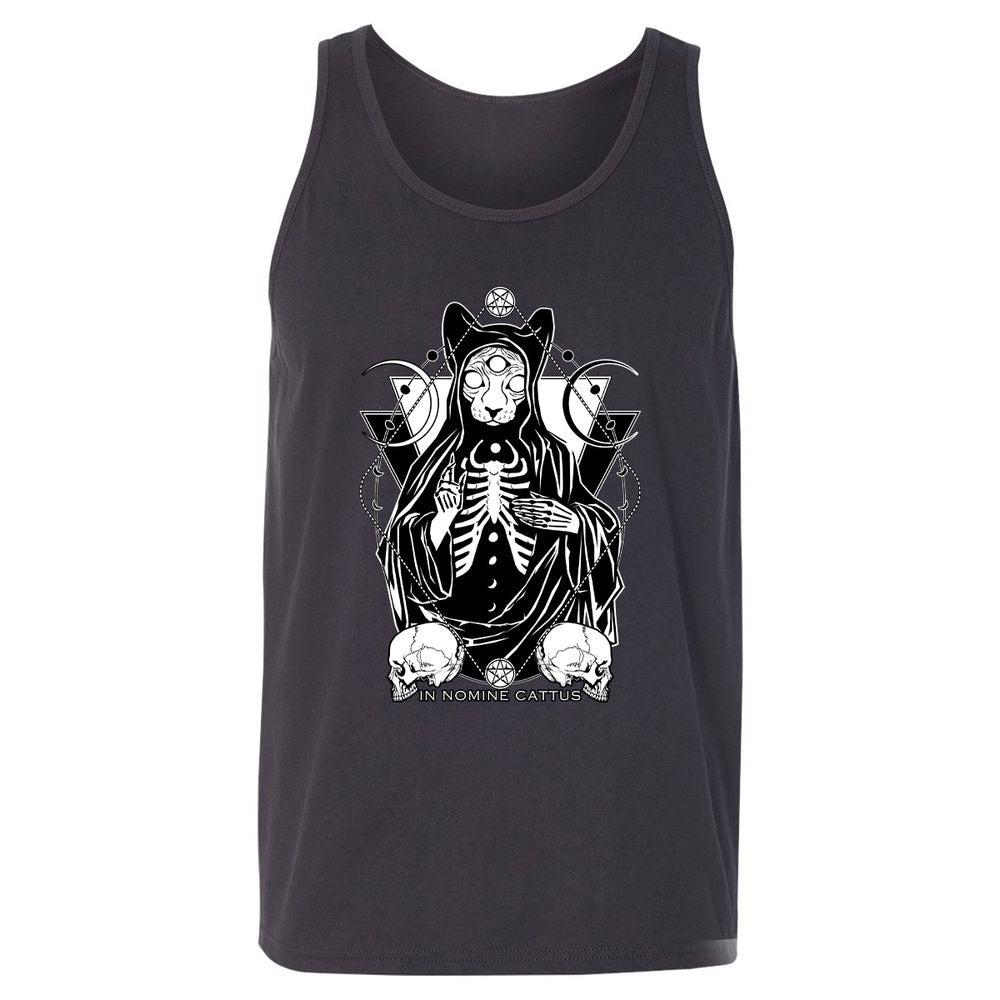 Unisex Jersey Tank - HK4W1XBF - Dark Grey - 7