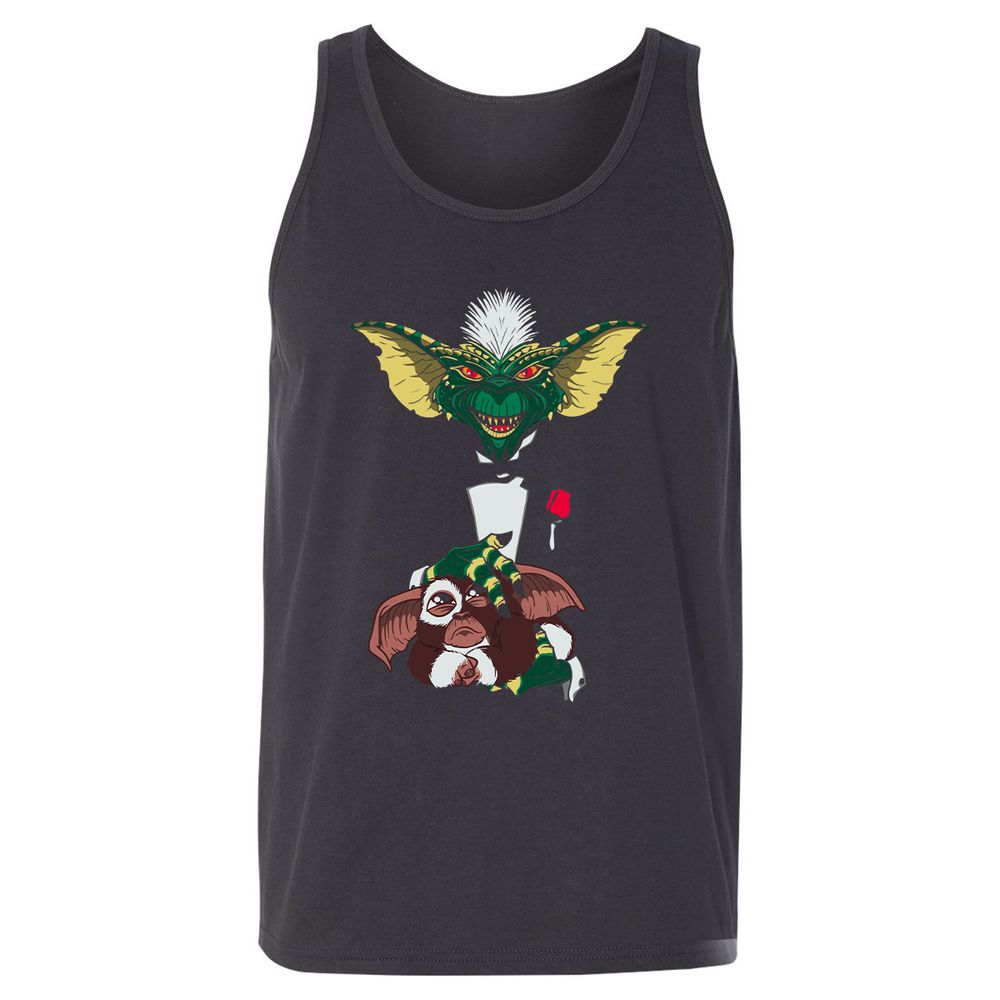 Unisex Jersey Tank - XLK6GB8J - Dark Grey - 7
