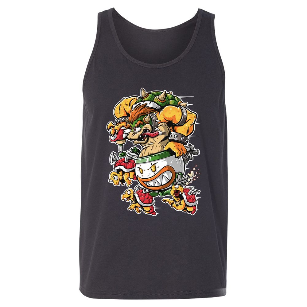 Unisex Jersey Tank - SS8XZYQP - Dark Grey - 7
