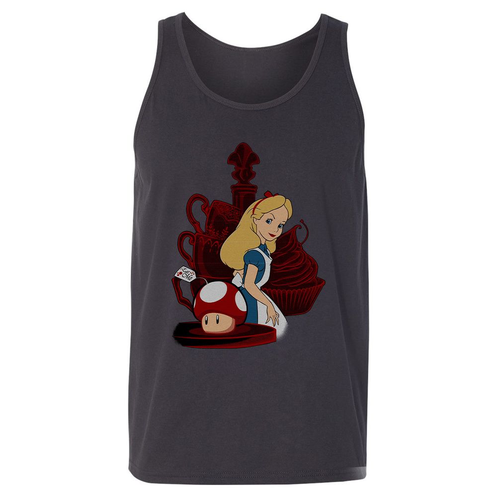 Unisex Jersey Tank - 7AG5BJR6 - Dark Grey - 7