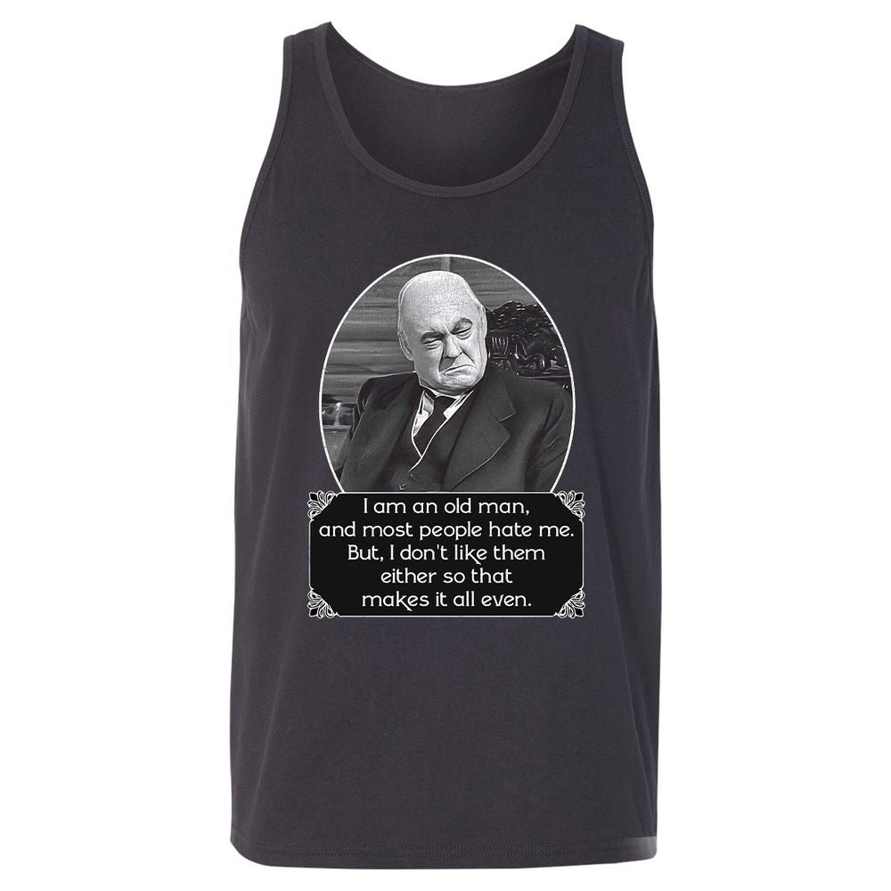 Unisex Jersey Tank - XCW6KEFJ - Dark Grey - 7