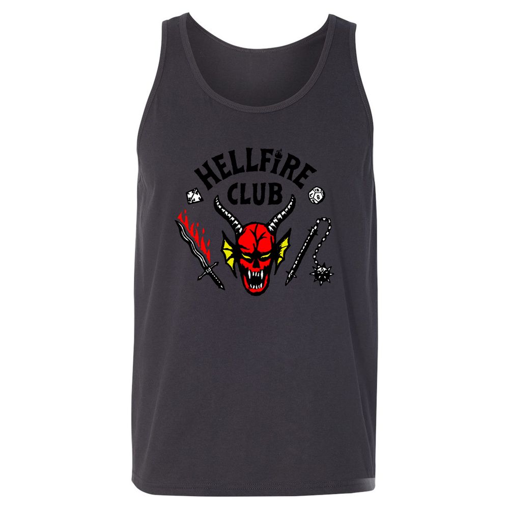 Unisex Jersey Tank - FL7YMRV5 - Dark Grey - 7