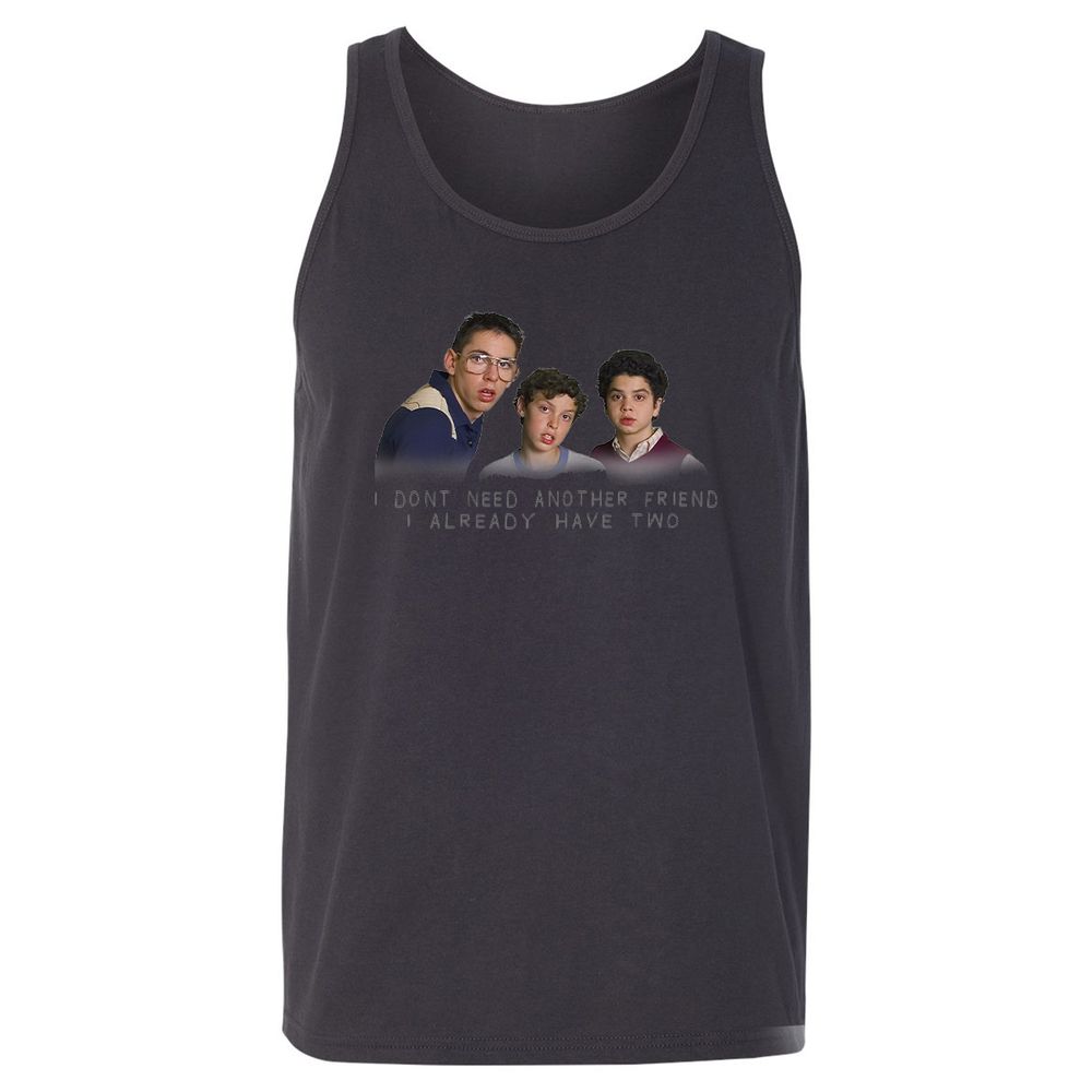 Unisex Jersey Tank - 3CFRE5K7 - Dark Grey - 7