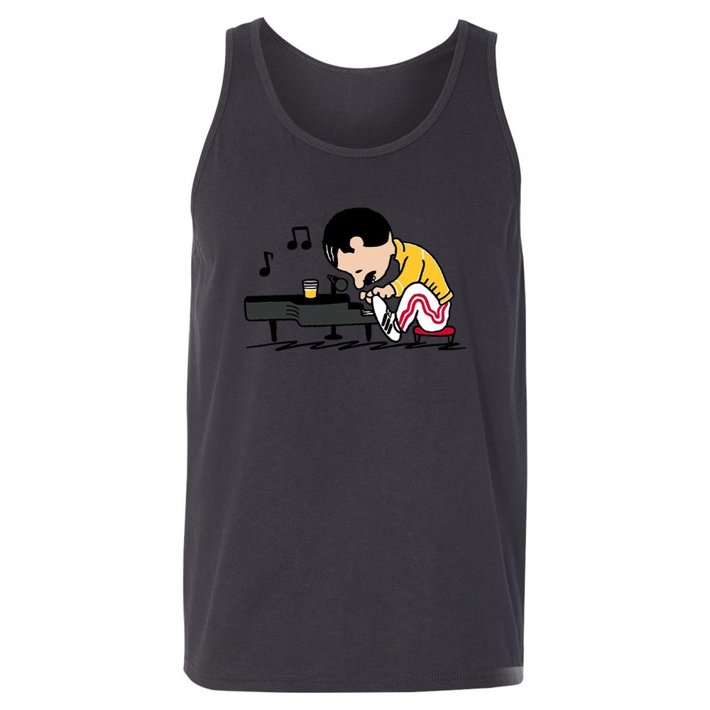 Unisex Jersey Tank - 6L67D24Y - Dark Grey - 7