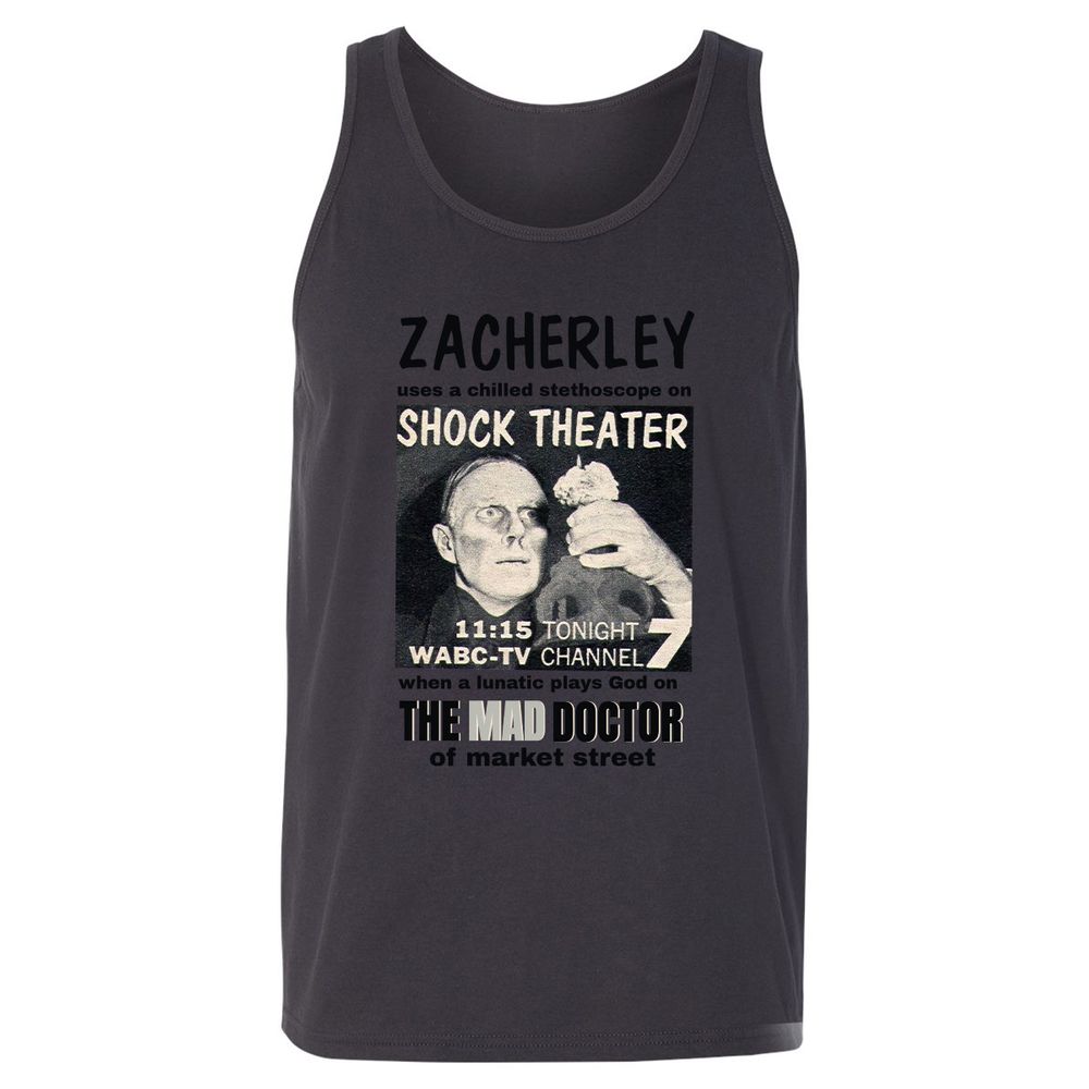 Unisex Jersey Tank - 45E8SV5W - Dark Grey - 7