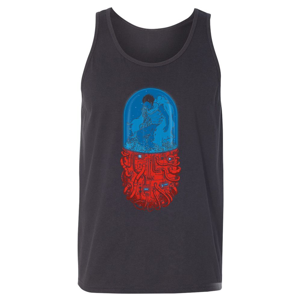 Unisex Jersey Tank - Z2N1Z2KW - Dark Grey - 7