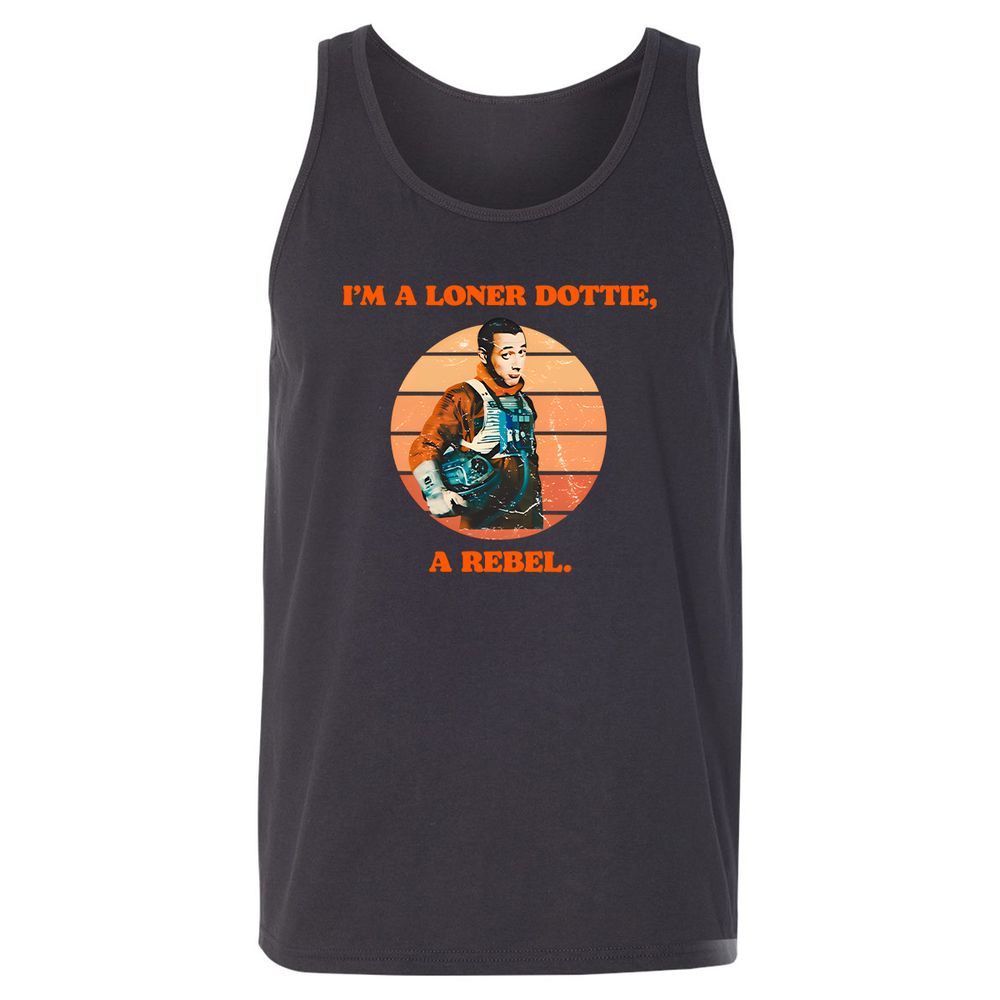 I'm a loner dottie a rebel - Dark Grey - 7
