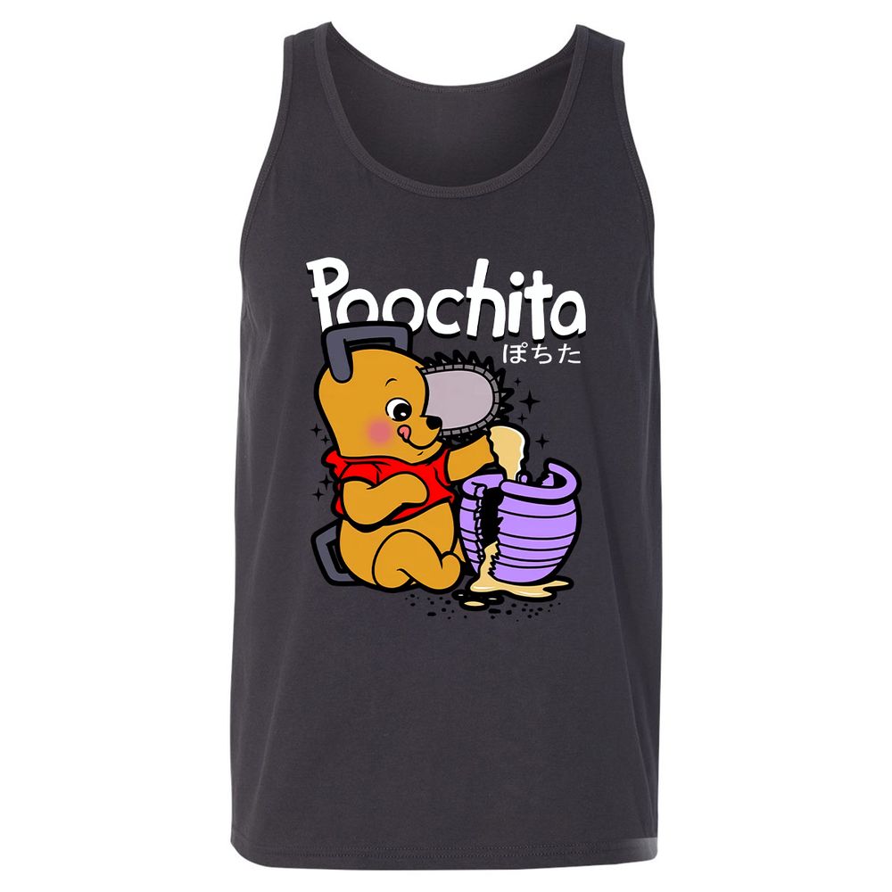 Unisex Jersey Tank - PQ31P3PA - Dark Grey - 7