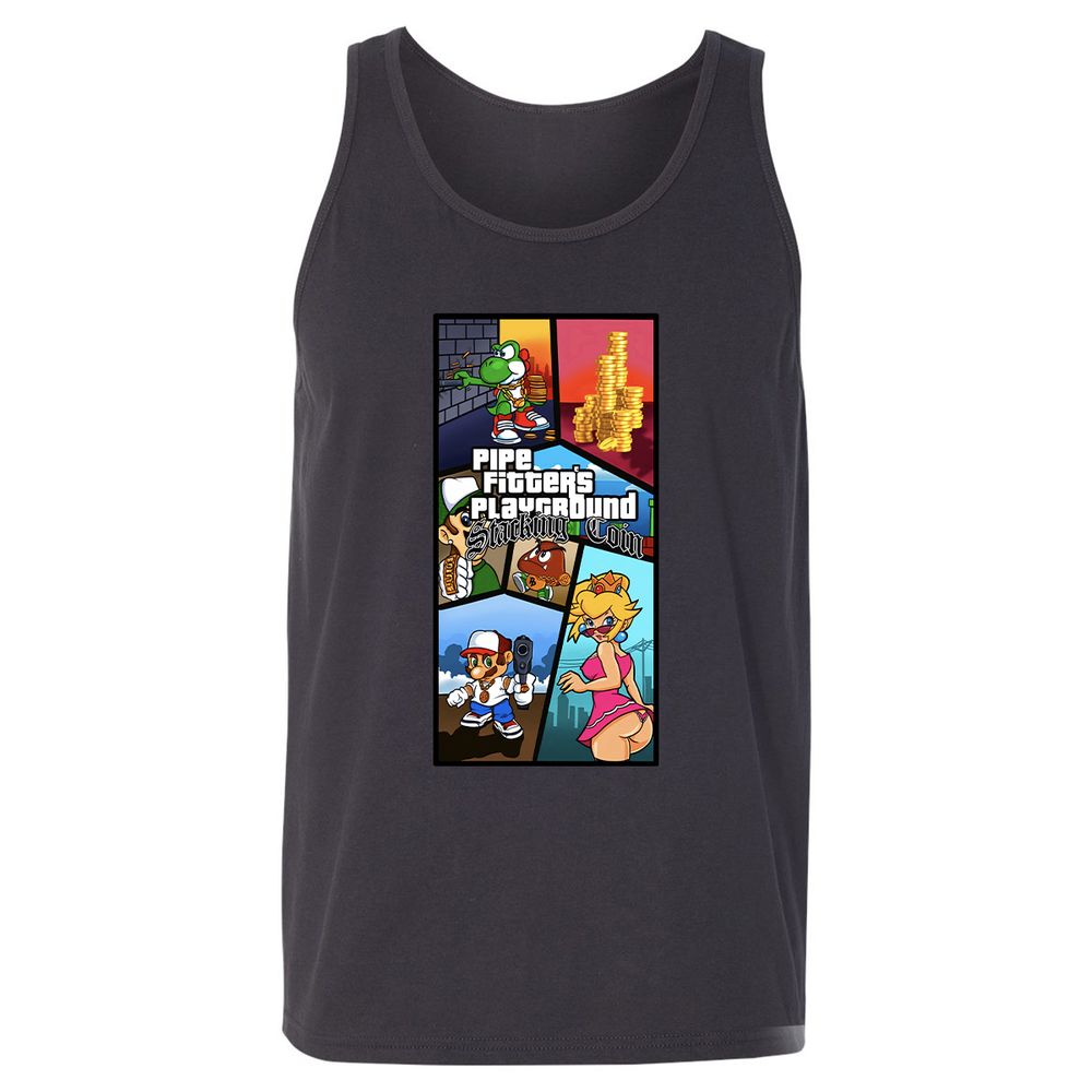 Unisex Jersey Tank - MXWF4QEN - Dark Grey - 7