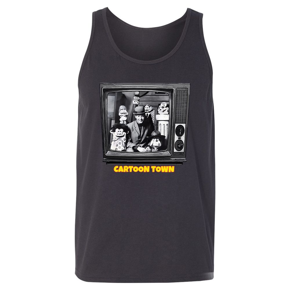 Cartoon Town - Dark Grey - 7