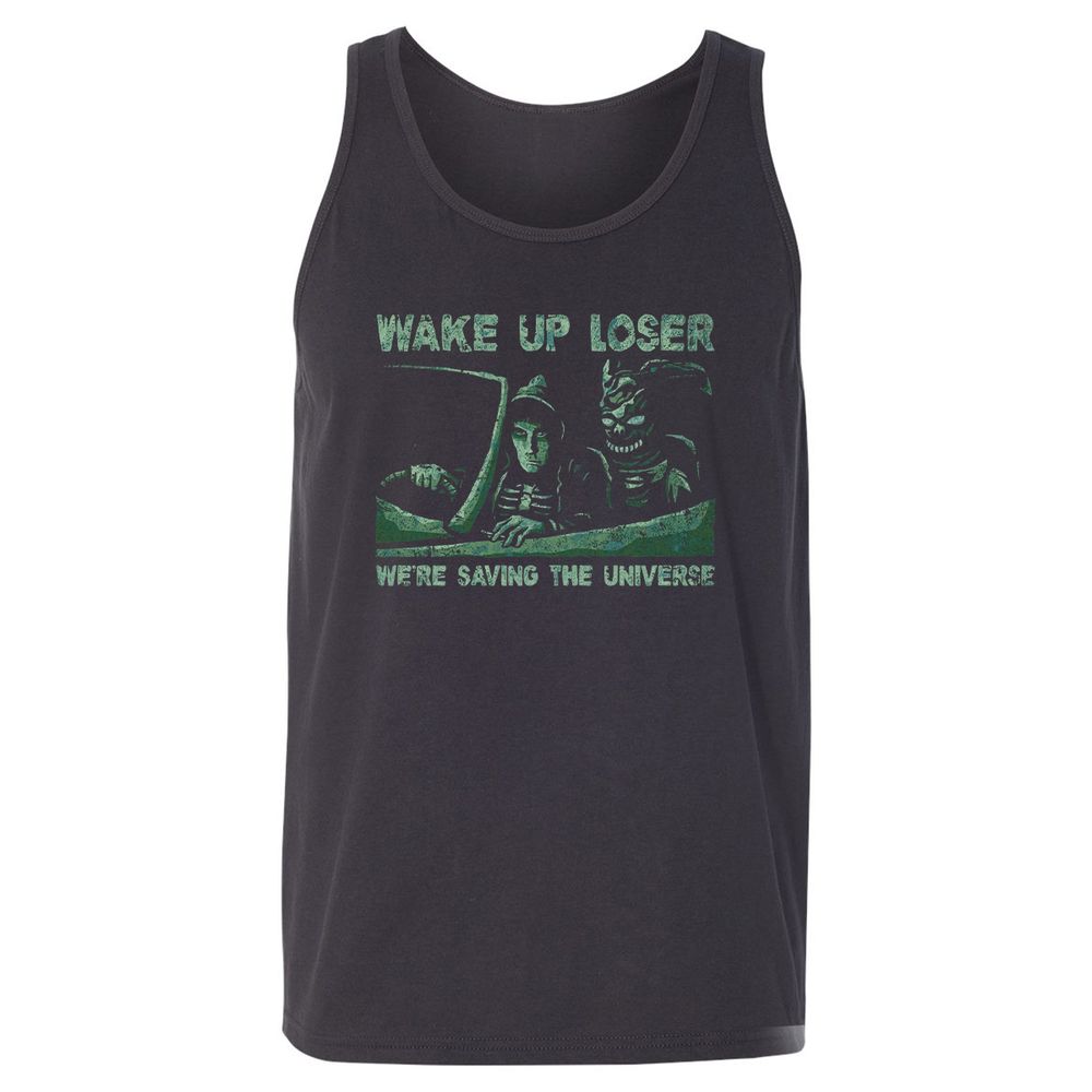 Unisex Jersey Tank - 53JEZDBK - Dark Grey - 7