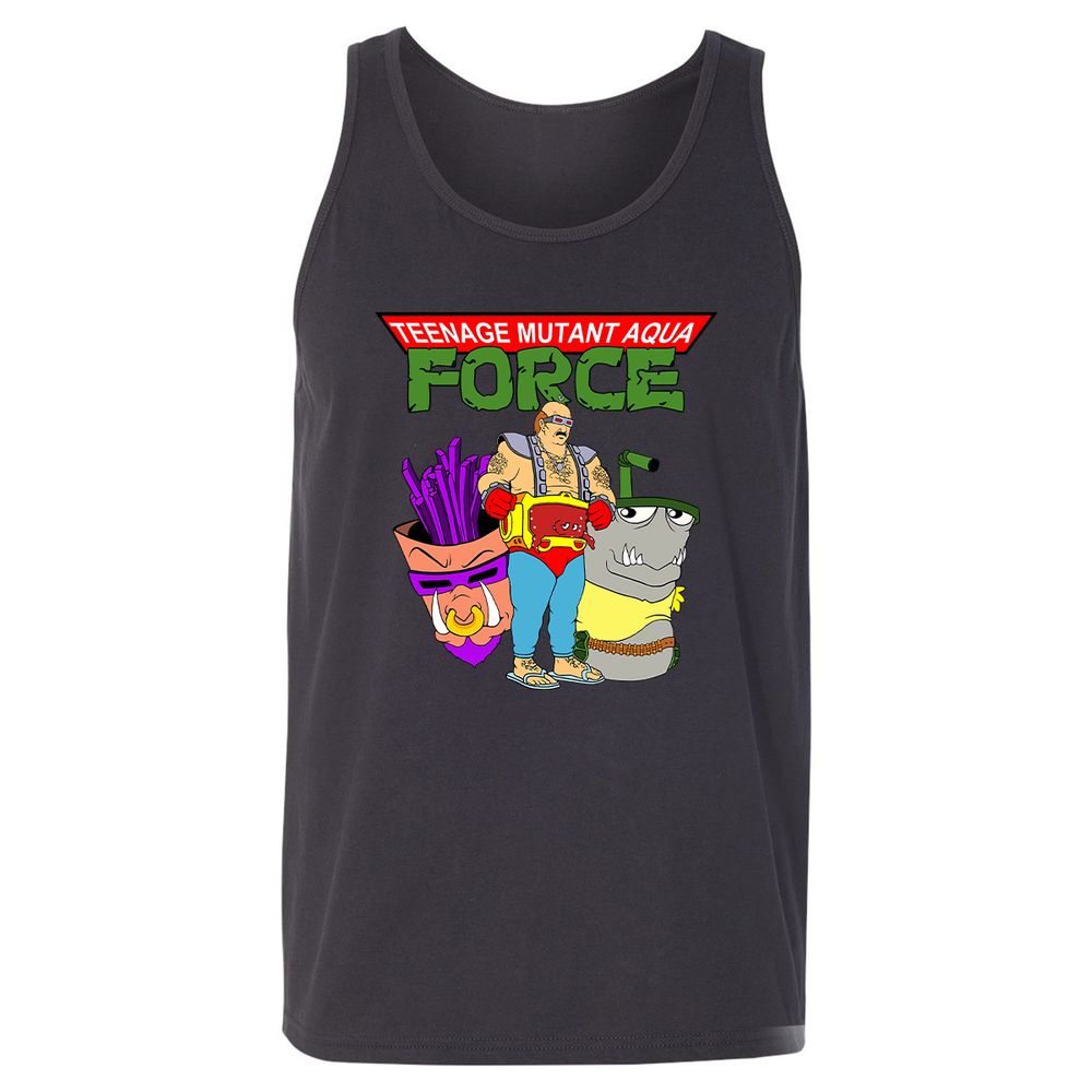 Unisex Jersey Tank - QAXSNB2H - Dark Grey - 7