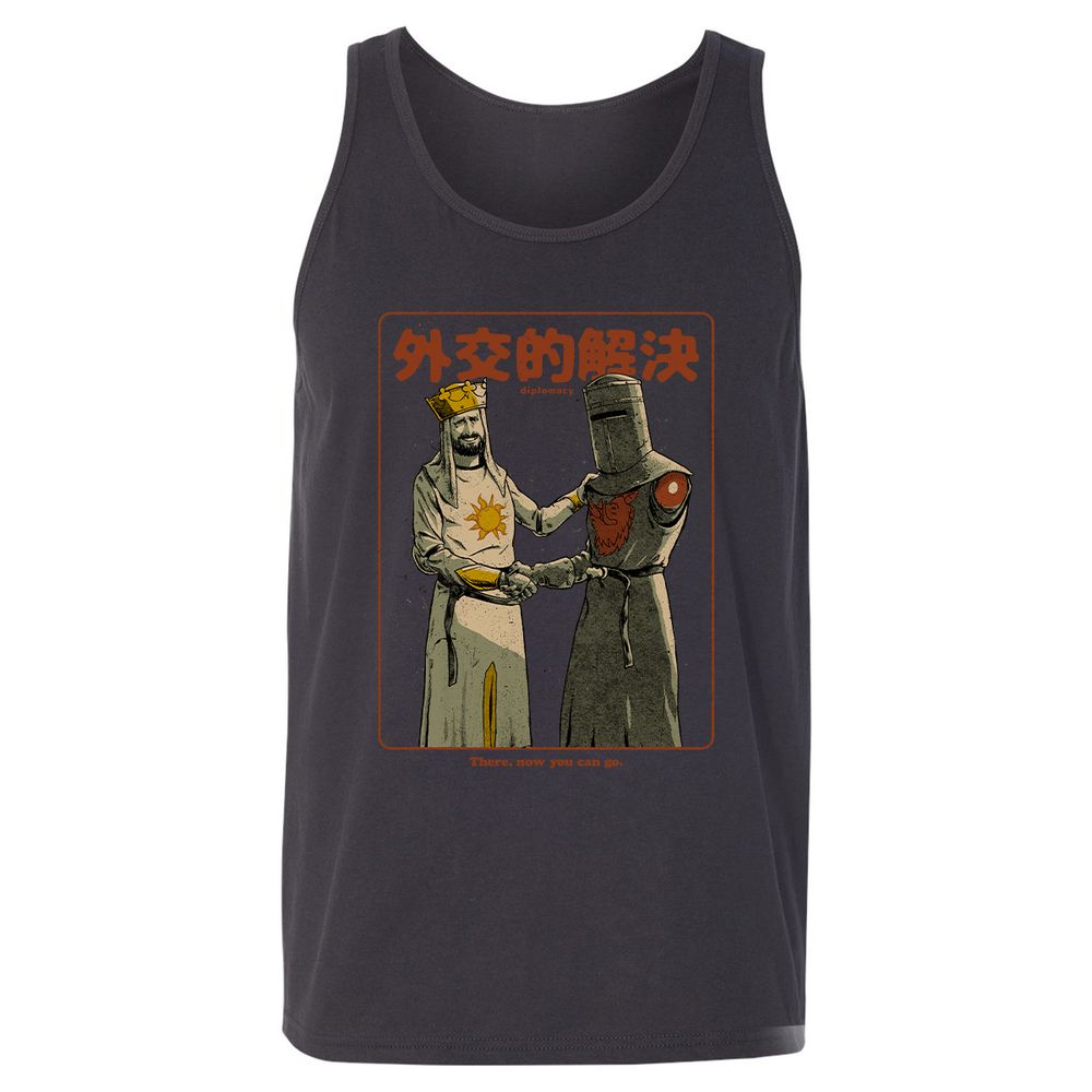 Unisex Jersey Tank - 65BQHTHV - Dark Grey - 7