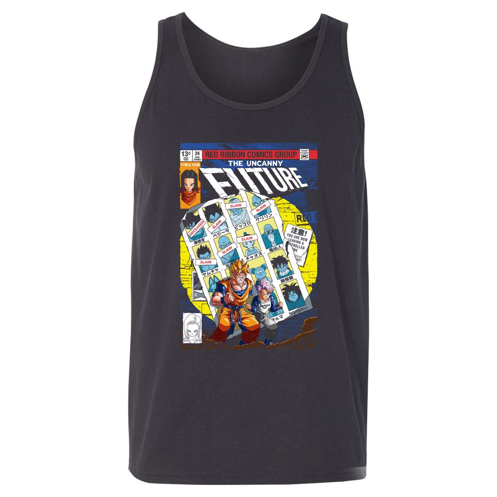 Unisex Jersey Tank - H42SN11G - Dark Grey - 7