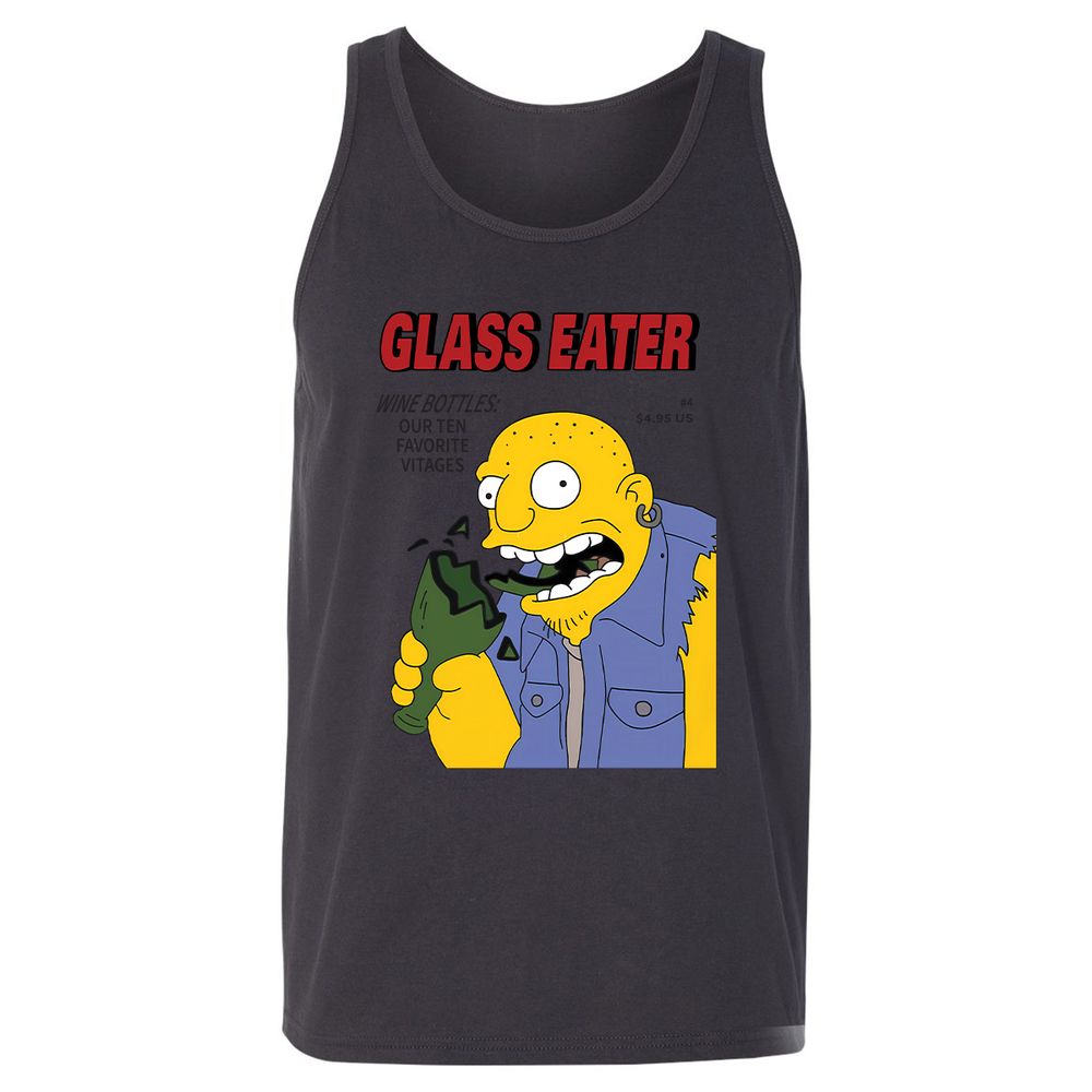 Unisex Jersey Tank - CU37WVVB - Dark Grey - 7