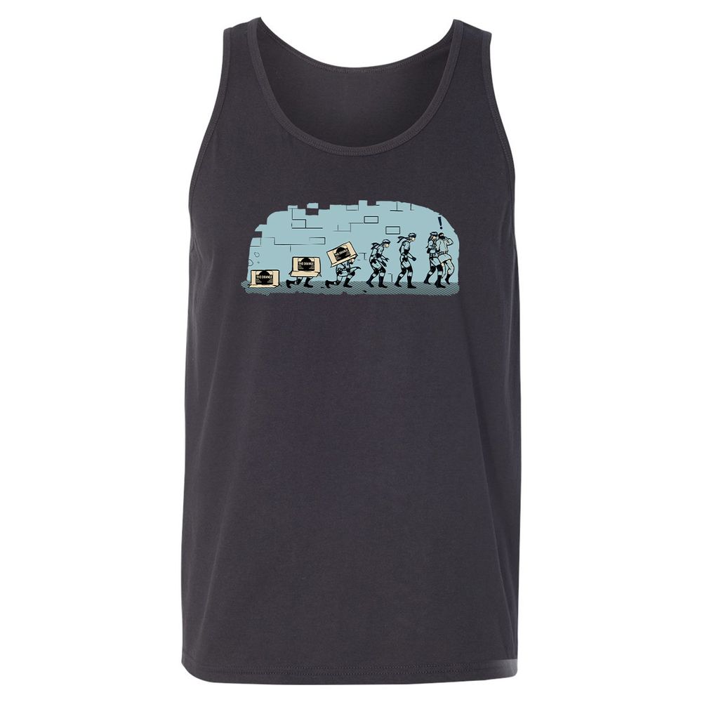 Unisex Jersey Tank - 2PW3EQAC - Dark Grey - 7