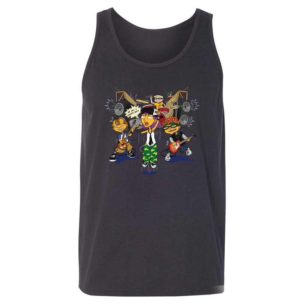 Unisex Jersey Tank - 6Y1AFX7T - Dark Grey - 7