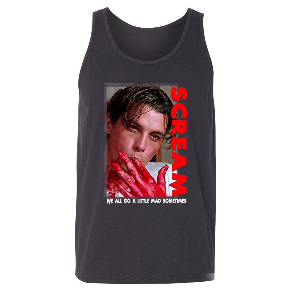 Unisex Jersey Tank - DRXWNK95 - Dark Grey - 7