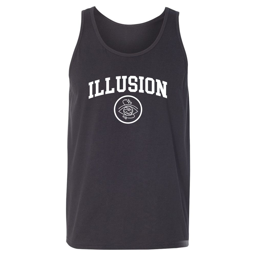 Unisex Jersey Tank - B48FYQXF - Dark Grey - 7