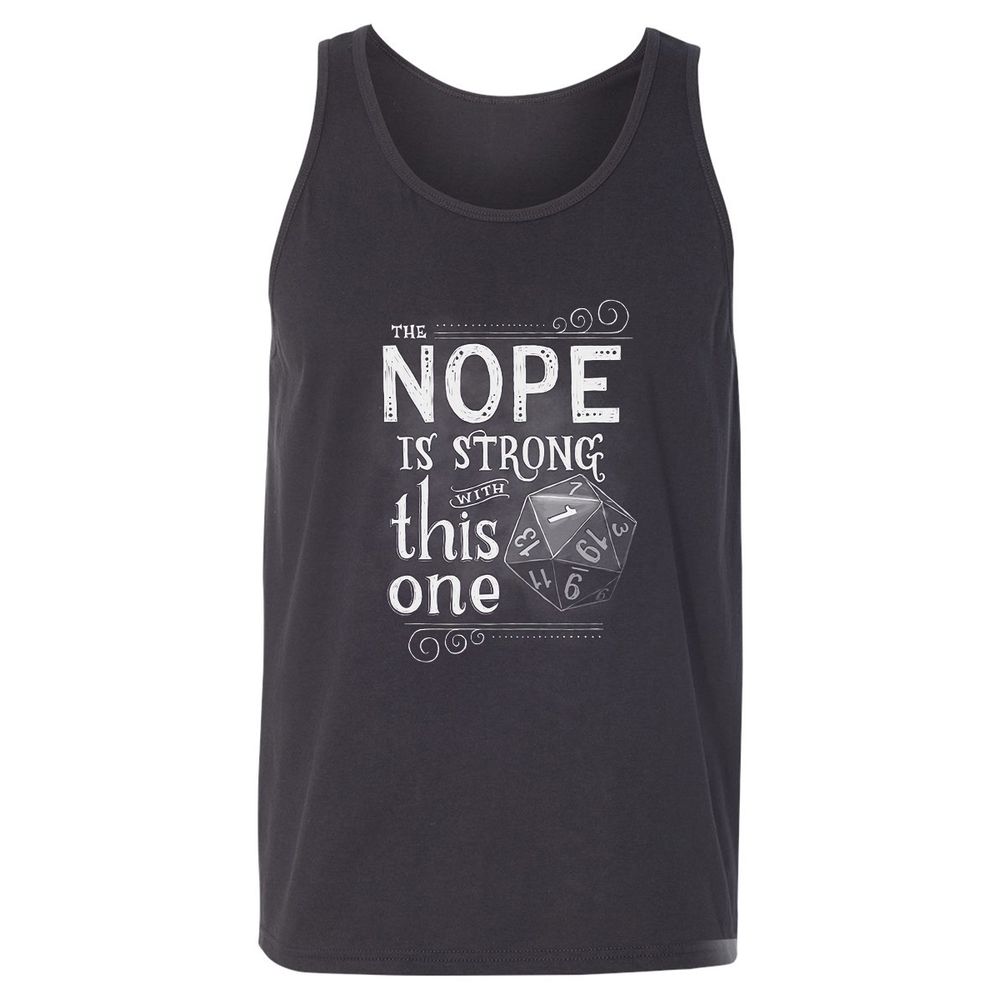 Unisex Jersey Tank - Y96HA5SC - Dark Grey - 7