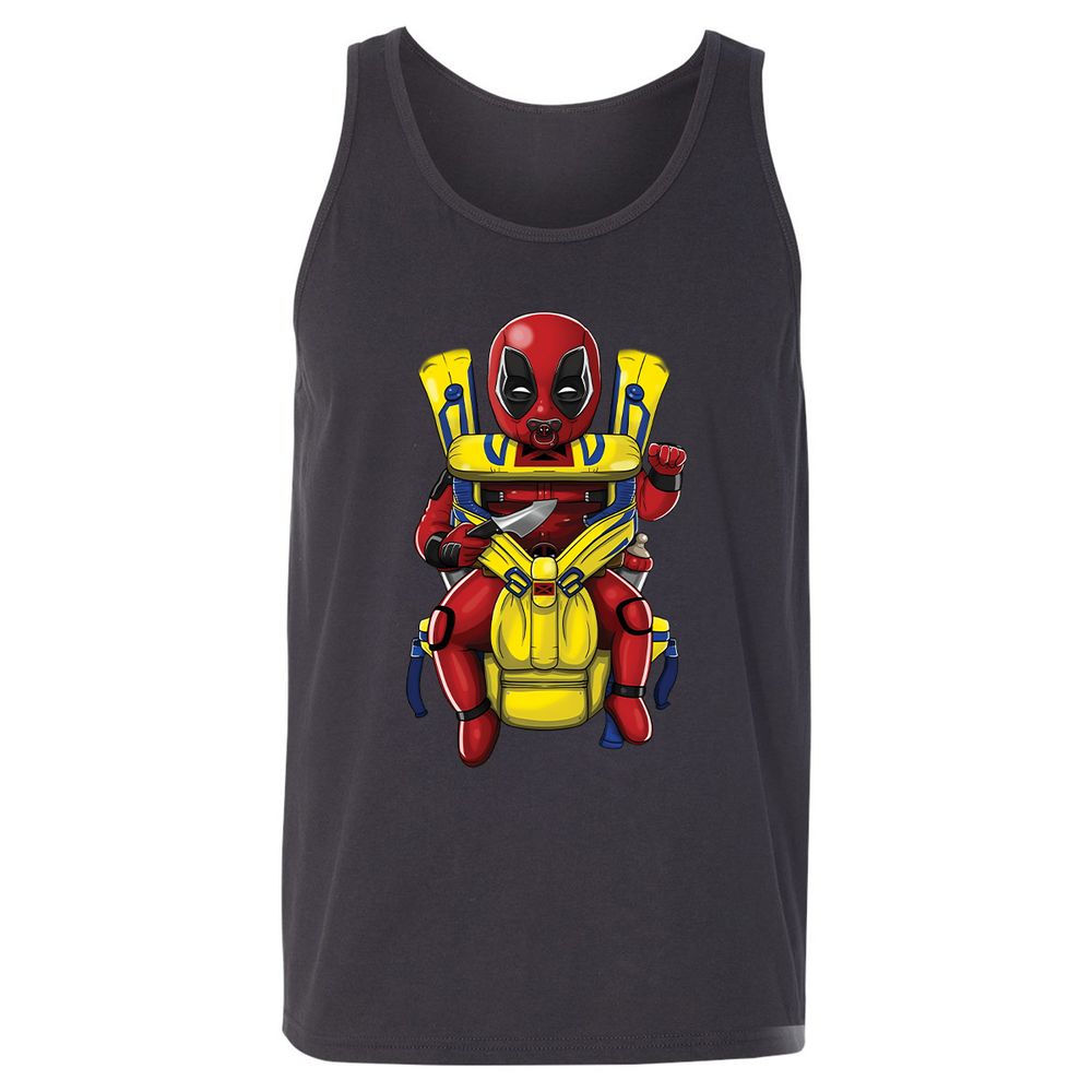 Unisex Jersey Tank - XRP16YHN - Dark Grey - 7