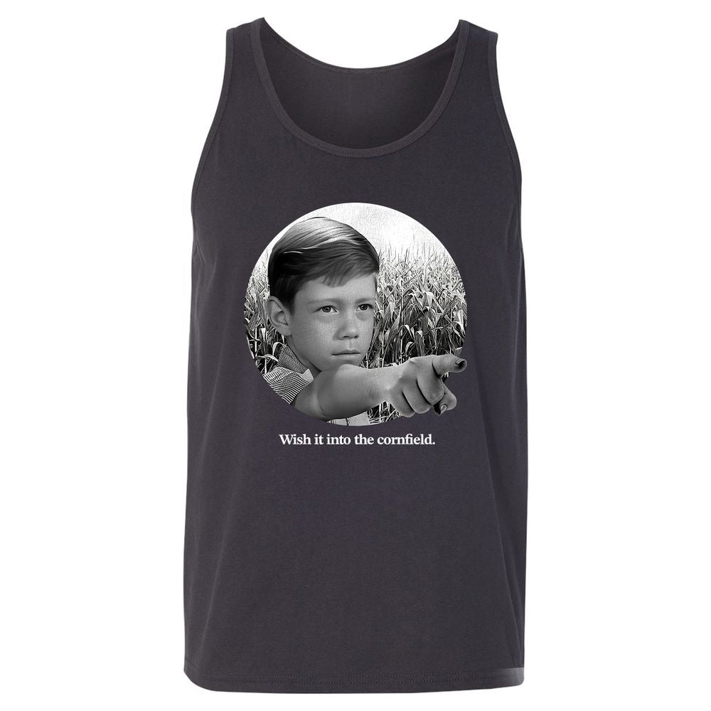 Wish It Into The Cornfield - Dark Grey - 7