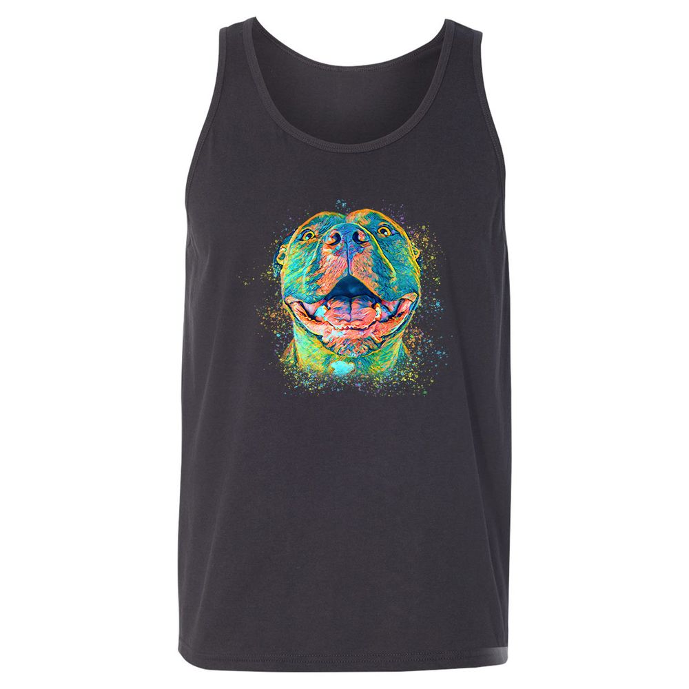 Unisex Jersey Tank - BG5JZFHK - Dark Grey - 7