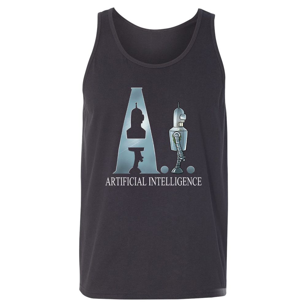 Unisex Jersey Tank - 1C12PMB2 - Dark Grey - 7