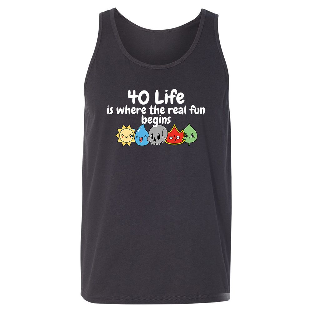 Unisex Jersey Tank - YMJ49PG1 - Dark Grey - 7