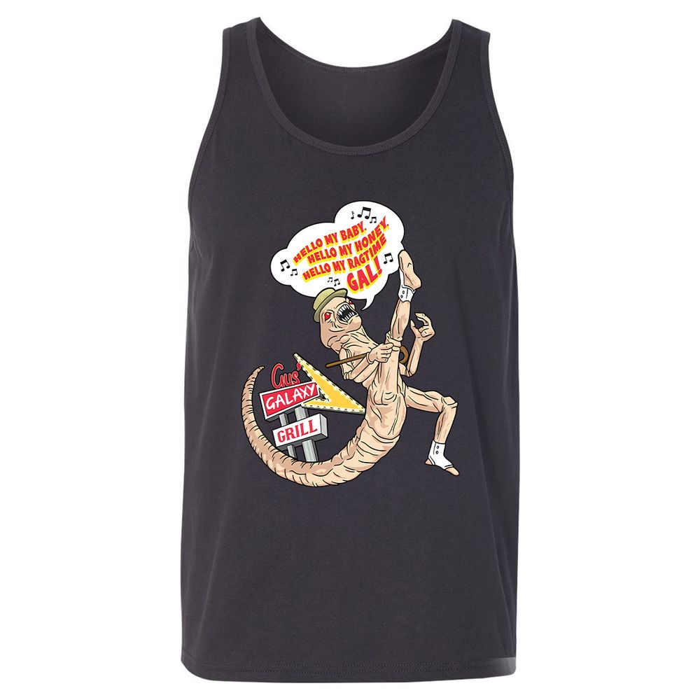 Unisex Jersey Tank - 4TS84PG1 - Dark Grey - 7