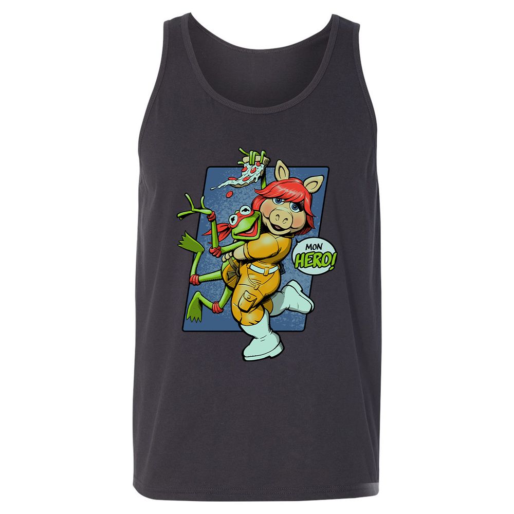 Unisex Jersey Tank - 3PT34J58 - Dark Grey - 7