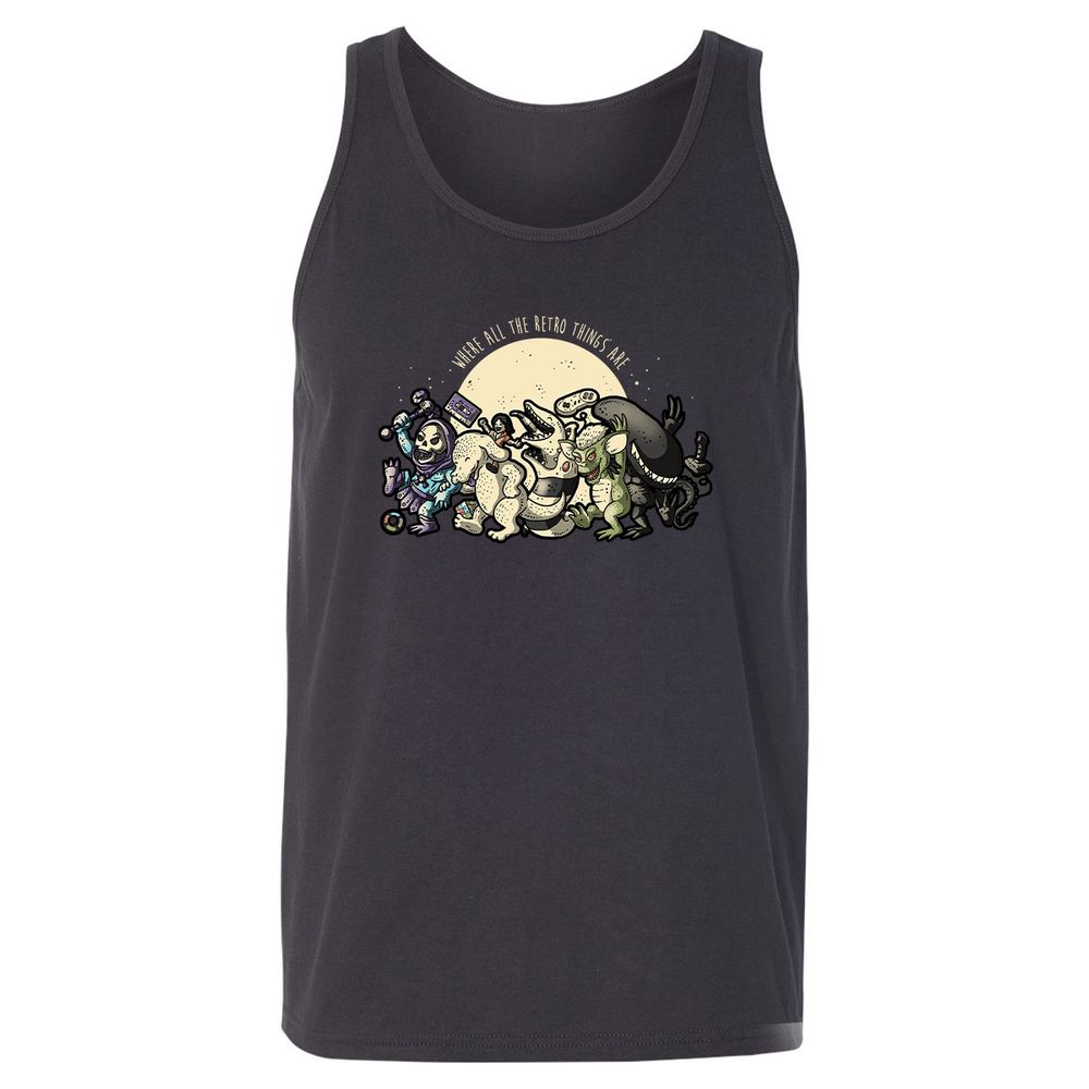 Unisex Jersey Tank - 6Q5TZUXF - Dark Grey - 7