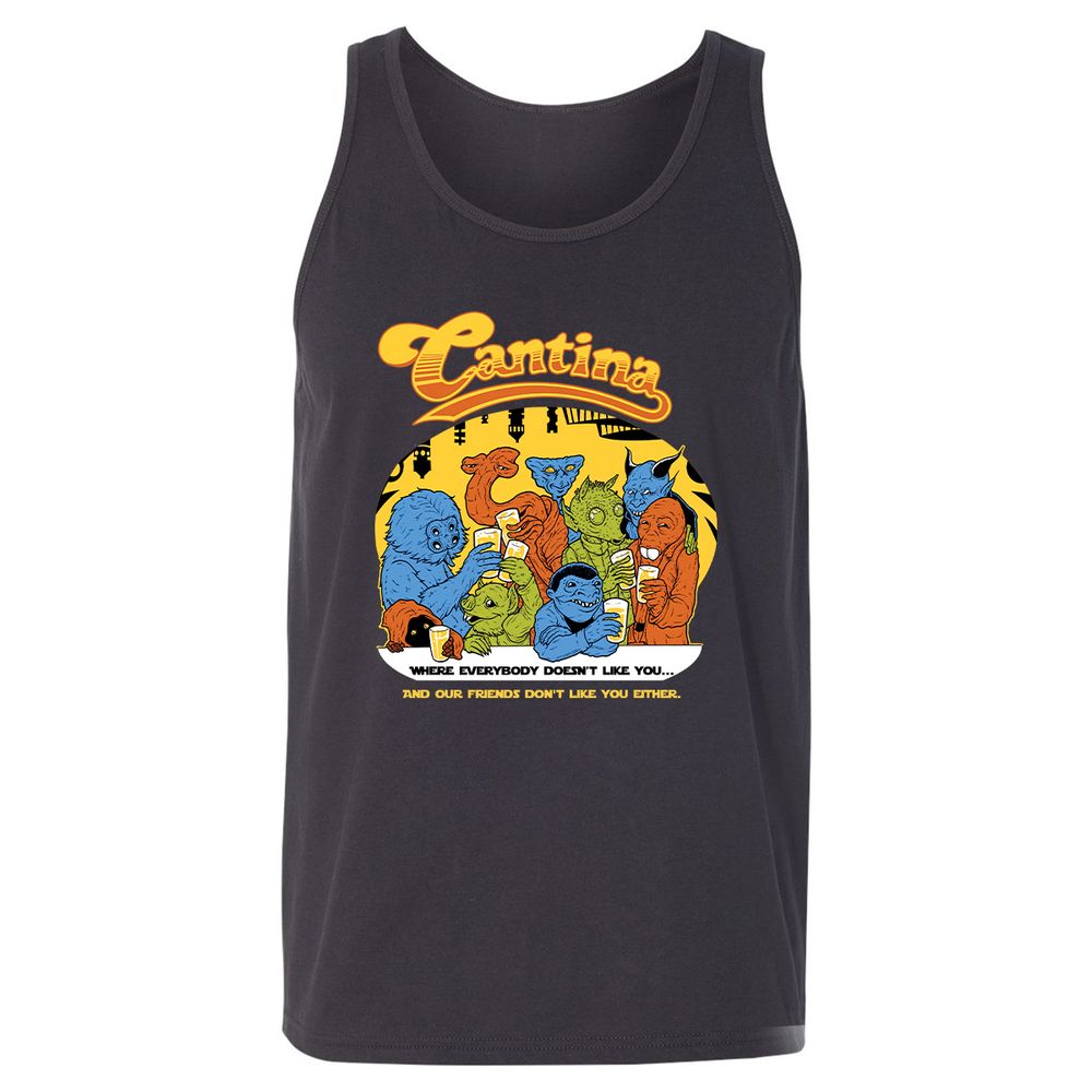 Unisex Jersey Tank - MFBYLSFN - Dark Grey - 7