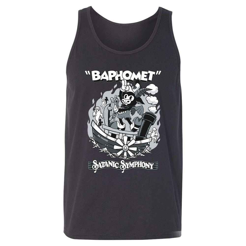 Unisex Jersey Tank - SM47G5SD - Dark Grey - 7