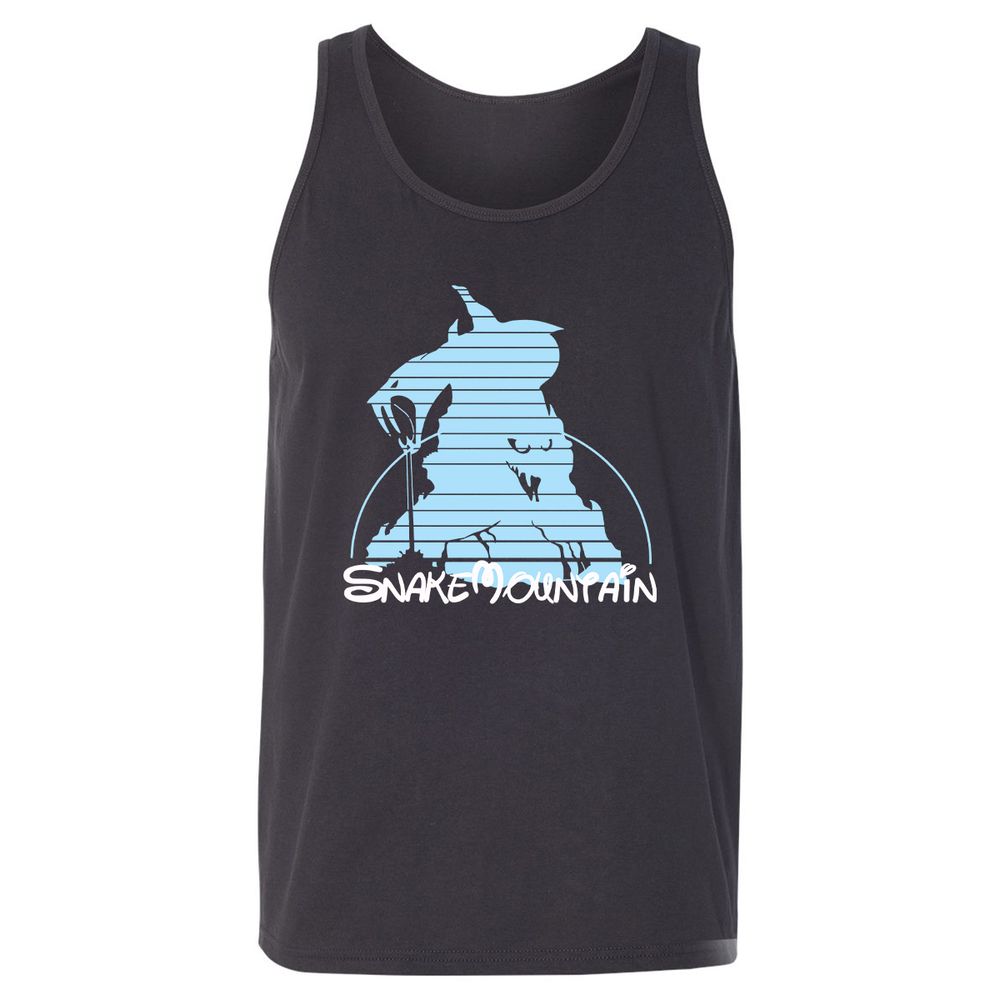 Unisex Jersey Tank - QGHLT5D3 - Dark Grey - 7