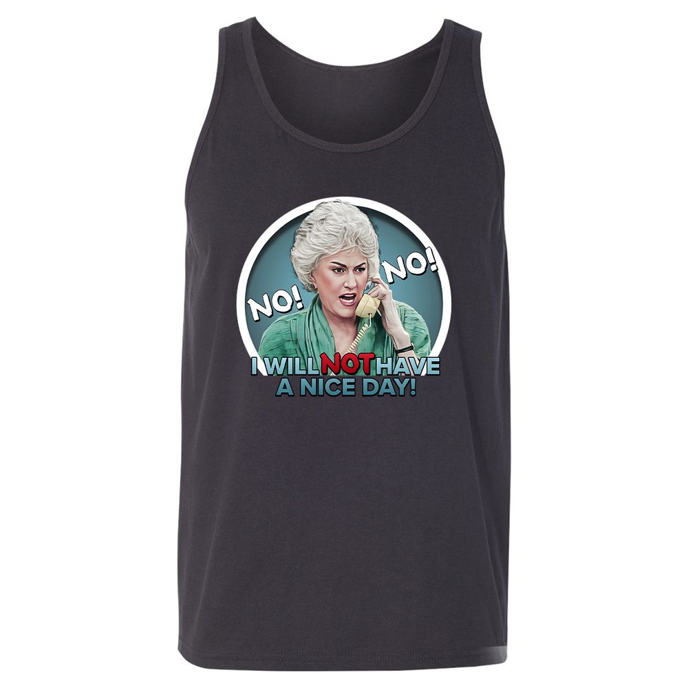 Unisex Jersey Tank - X4L1RA2Q - Dark Grey - 7