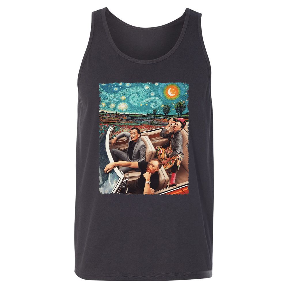 Unisex Jersey Tank - D5NNJCXH - Dark Grey - 7