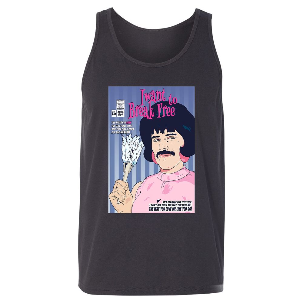 Unisex Jersey Tank - 9KNBL5D2 - Dark Grey - 7