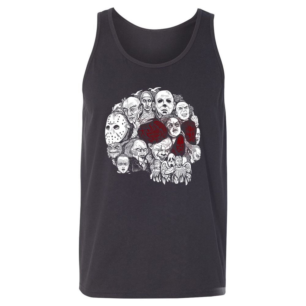 Unisex Jersey Tank - 4H5E8BXQ - Dark Grey - 7