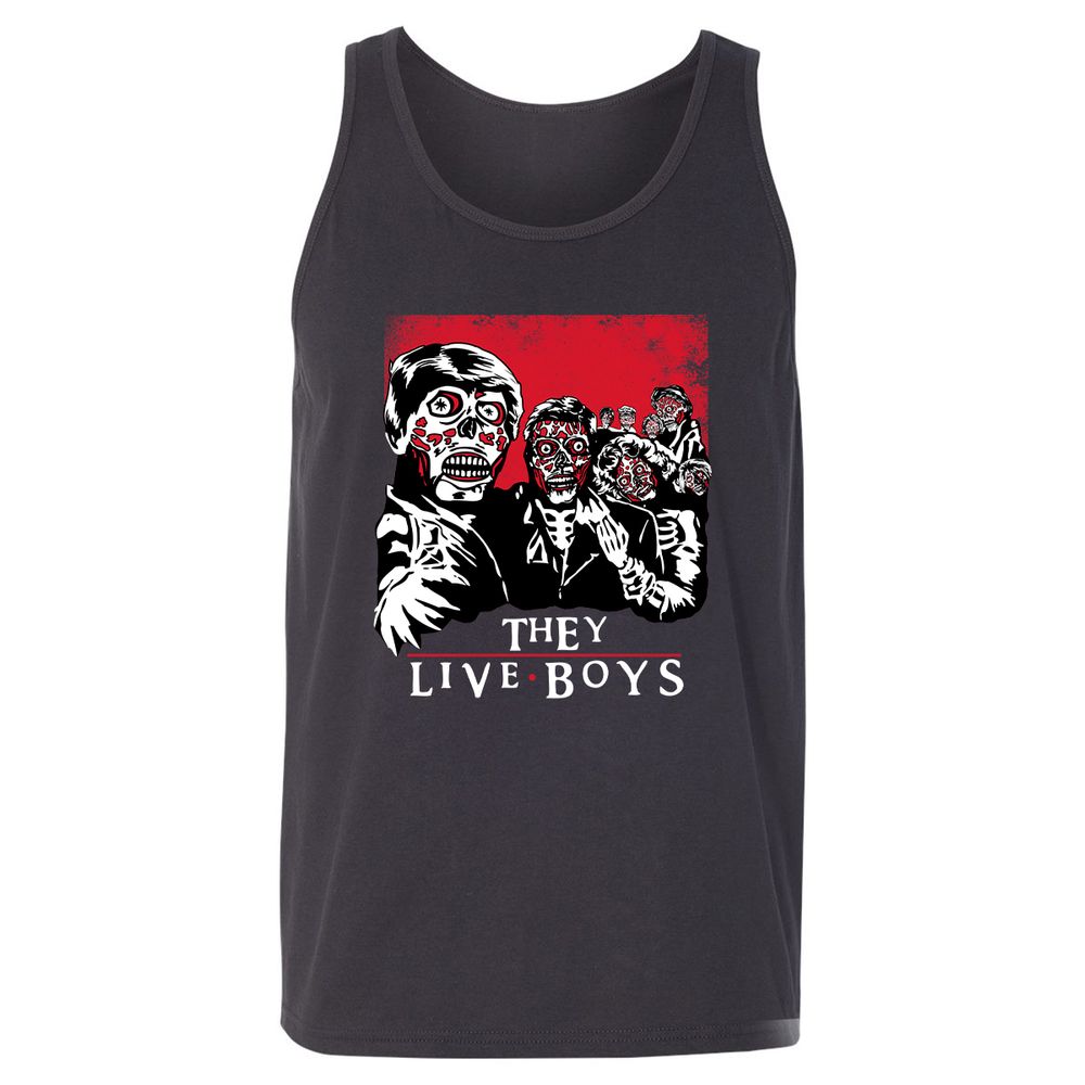 Unisex Jersey Tank - 91VBMBW1 - Dark Grey - 7