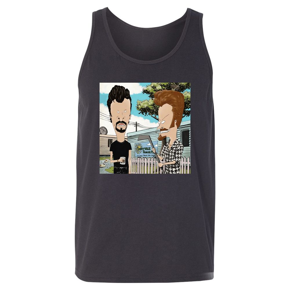 Unisex Jersey Tank - F8Y3M333 - Dark Grey - 7