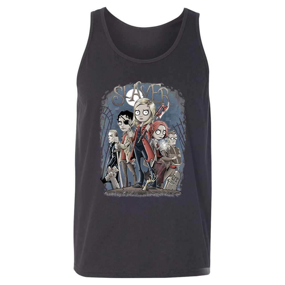 Unisex Jersey Tank - 859PGVYK - Dark Grey - 7