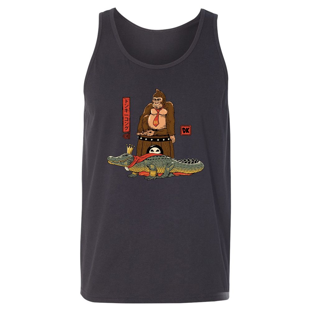 Unisex Jersey Tank - ZSMFGU35 - Dark Grey - 7