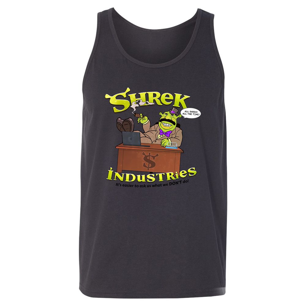 Unisex Jersey Tank - N9VJUBYK - Dark Grey - 7