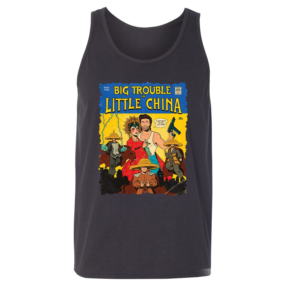 Unisex Jersey Tank - NS8L596E - Dark Grey - 7