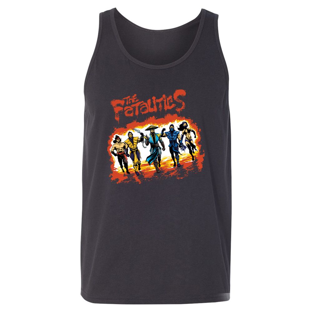Unisex Jersey Tank - ANTRQSEK - Dark Grey - 7