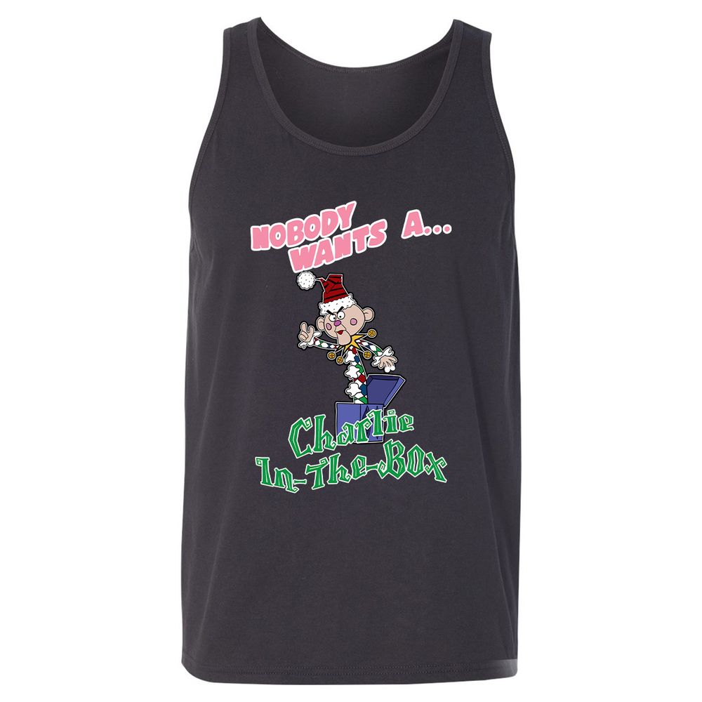 Unisex Jersey Tank - LUR51ZZ9 - Dark Grey - 7