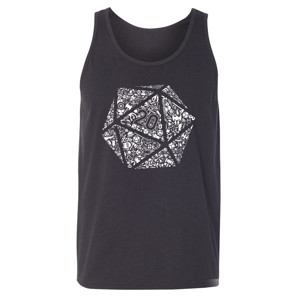Unisex Jersey Tank - SCX7FN34 - Dark Grey - 7