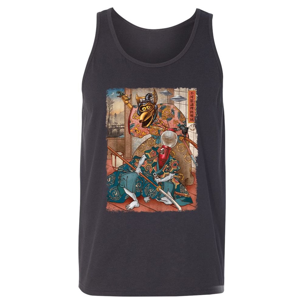 Unisex Jersey Tank - 5RGZLETR - Dark Grey - 7